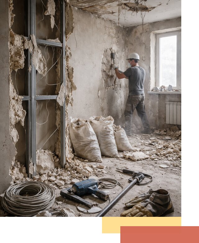 Профессиональный демонтаж зданий и конструкций в Саратове