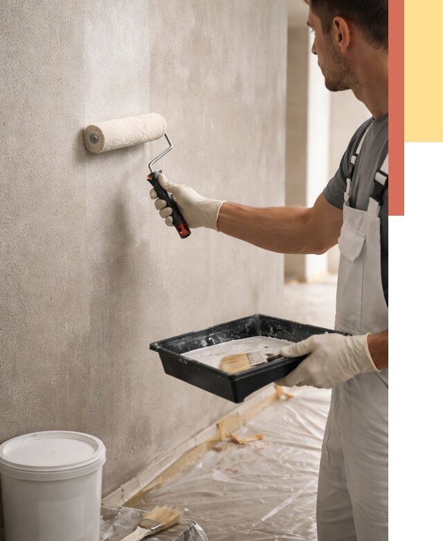 Грунтовка стен в Саратове от 2251 руб. м2 — быстро, недорого, с материалом | ОТДЕЛОЧНИК-Срт