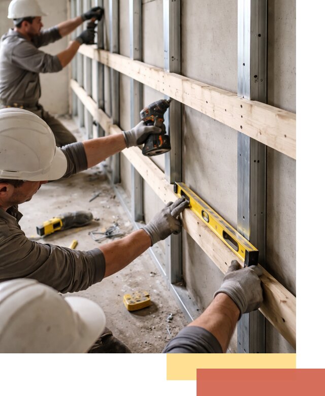 Устройство обрешетки под панели в Саратове