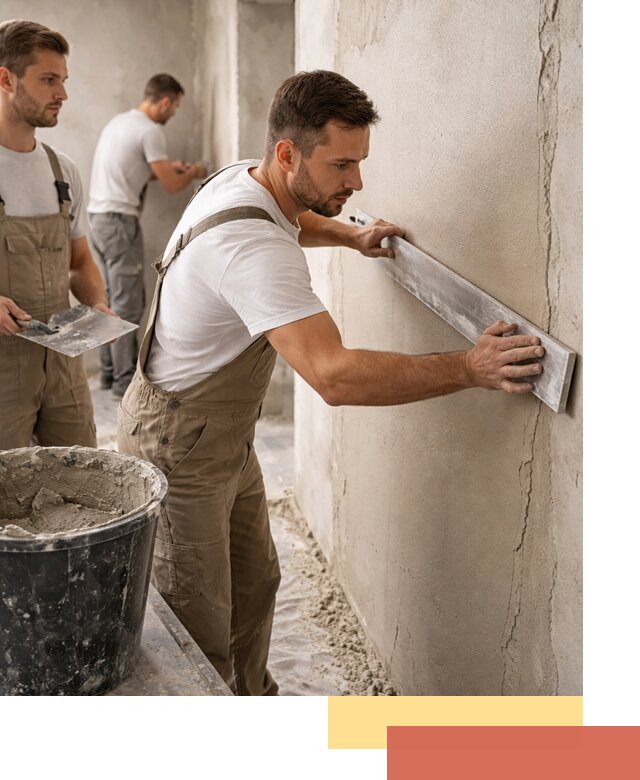 Штукатурка стен без маяков в Саратове быстро и качественно