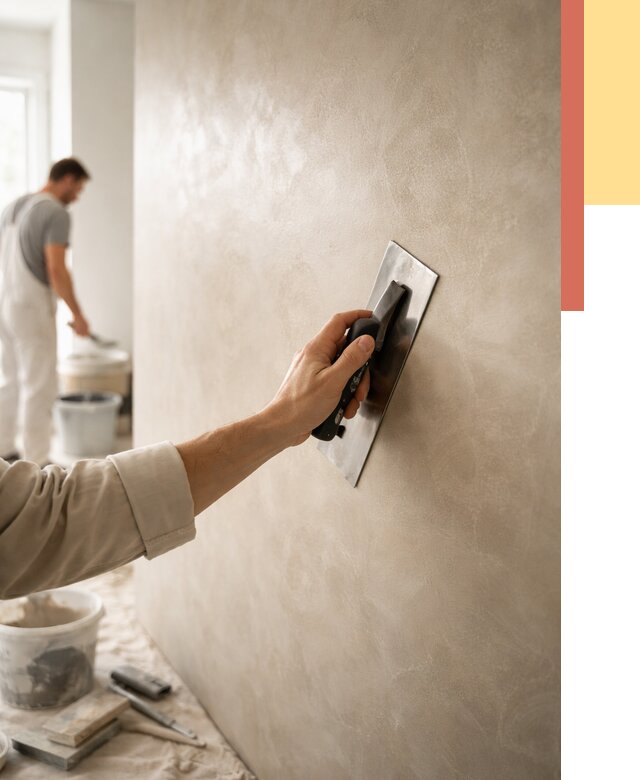 Венецианская штукатурка в Саратове от 3582 руб/м² — нанесение стен под ключ | ОТДЕЛОЧНИК-Срт