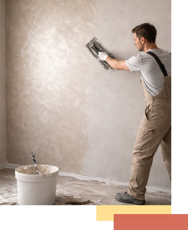 Декоративная штукатурка «Мокрый шелк» под ключ в Саратове