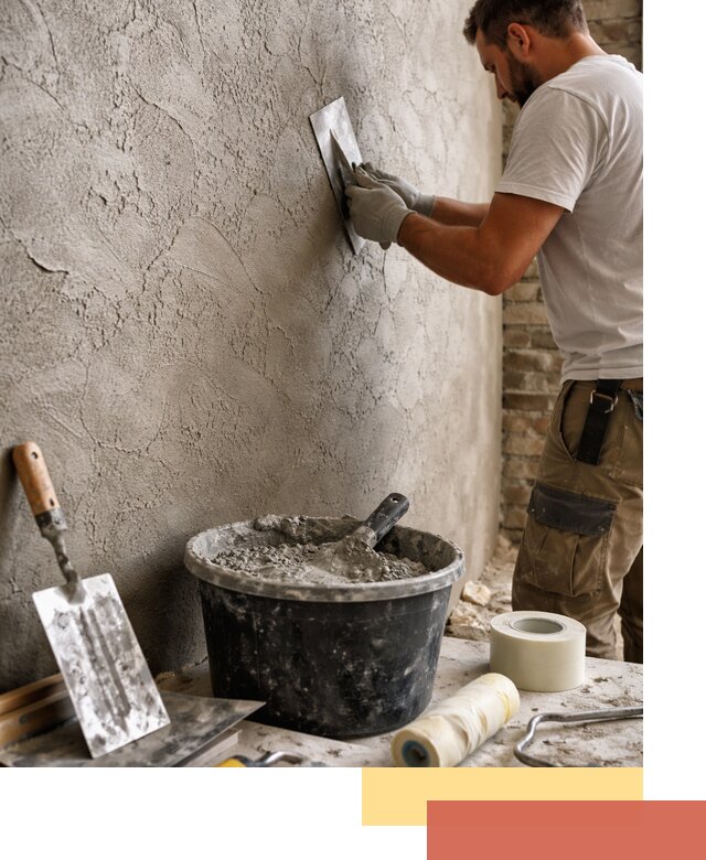 Декоративная штукатурка лофт в Саратове — отделка стен и потолков