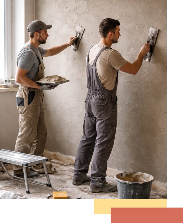 Ремонт декоративной штукатурки и восстановление фактуры в Саратове