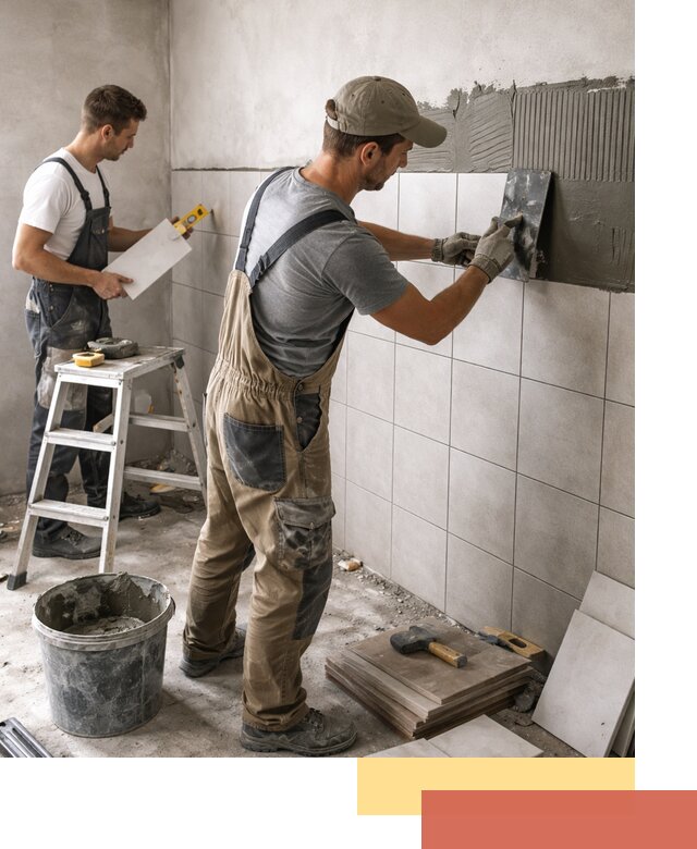 Укладка плитки на стены в Саратове профессионально и надежно