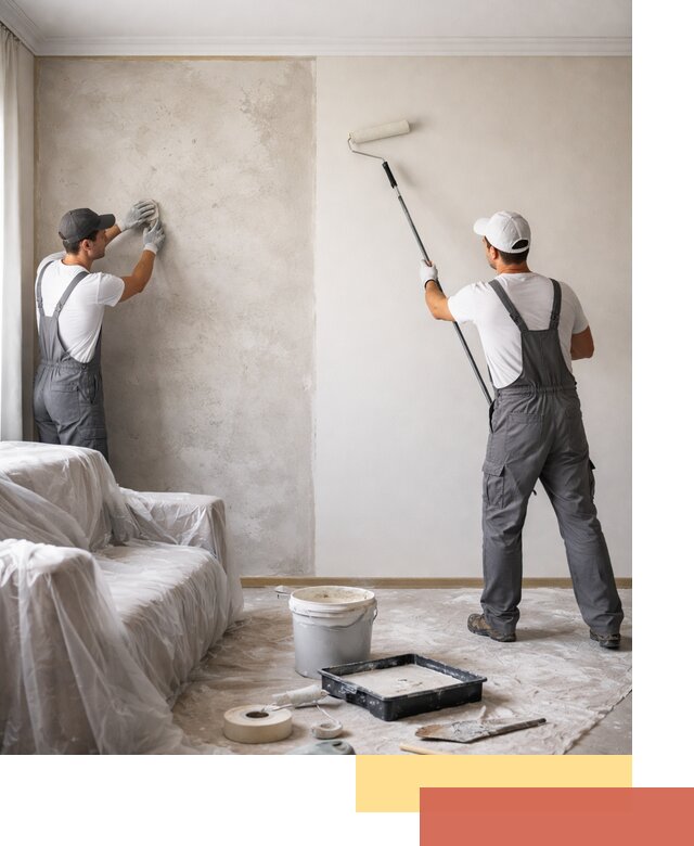 Покраска стен антивандальной краской в Саратове