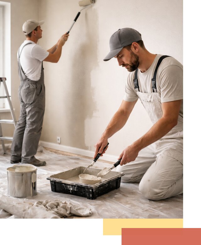 Покраска стен в квартире в Саратове — профессионально и аккуратно