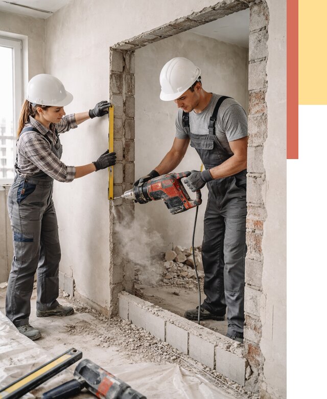 Создание проемов в стенах в Саратове от 6651 руб. — алмазная резка и расширение | ОТДЕЛОЧНИК-Срт