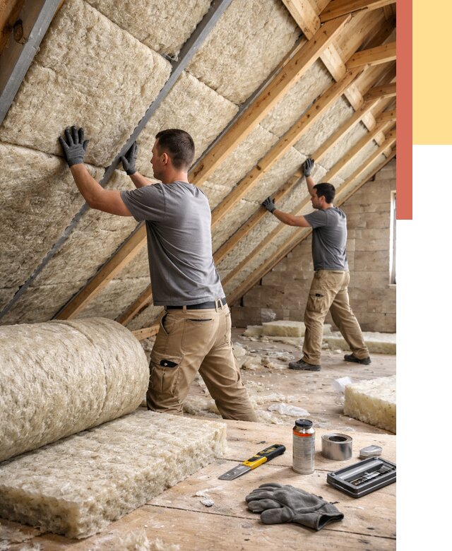 Утепление потолка минватой в Саратове от 1484 руб. — быстро и недорого | ОТДЕЛОЧНИК-Срт