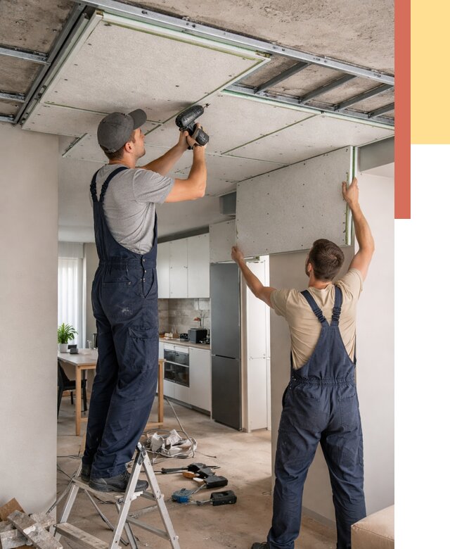 Шумоизоляция потолка панелями зипс в Саратове от 1893 руб. под ключ | ОТДЕЛОЧНИК-Срт